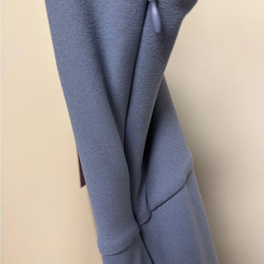 NWT Sachin & Babi Paulina 4-Way Stretch Crepe Gown –Slate Blue Slate Blue Size 6 - Picture 11 of 13